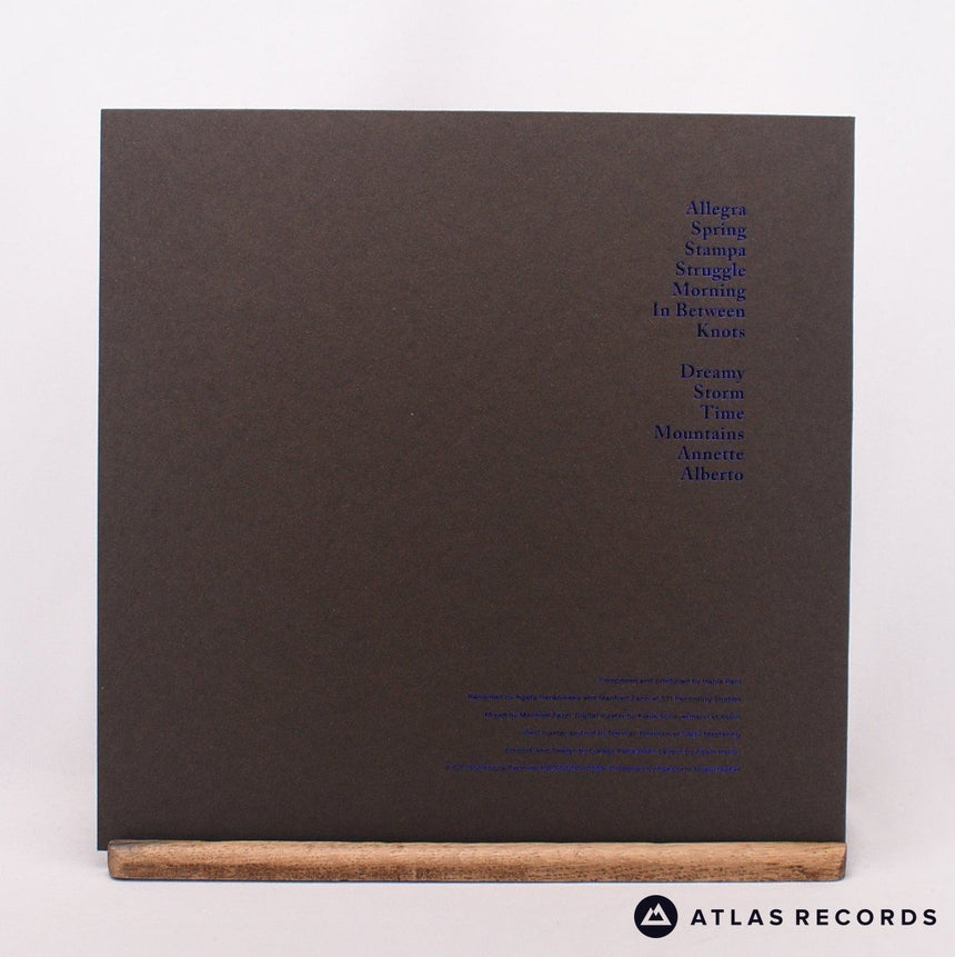 Hania Rani - On Giacometti - Embossed Sleeve A1 B1 LP Vinyl Record - NM/NM