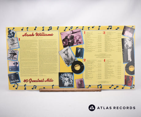 Hank Williams - Hank Williams - 40 Greatest Hits - Double LP Vinyl Record