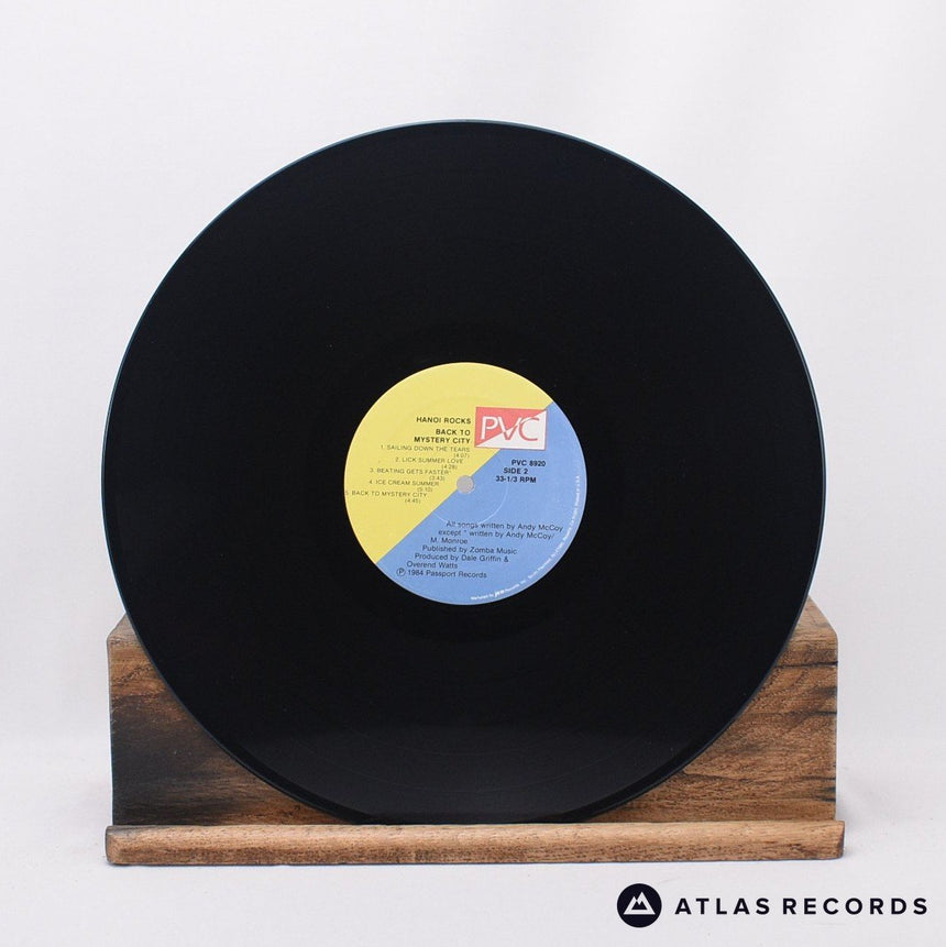 Hanoi Rocks - Back To Mystery City - Signed Us LP Vinyl Record - VG+/EX