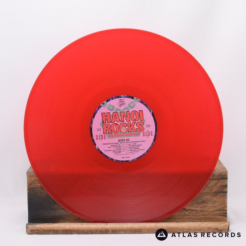 Hanoi Rocks - Oriental Beat - Red Limited Edition LP Vinyl Record - VG+/VG+