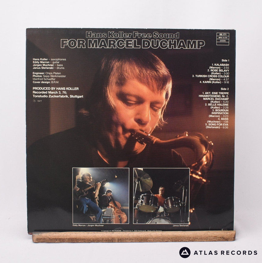 Hans Koller Free Sound - For Marcel Duchamp - S1 S2 LP Vinyl Record - EX/EX