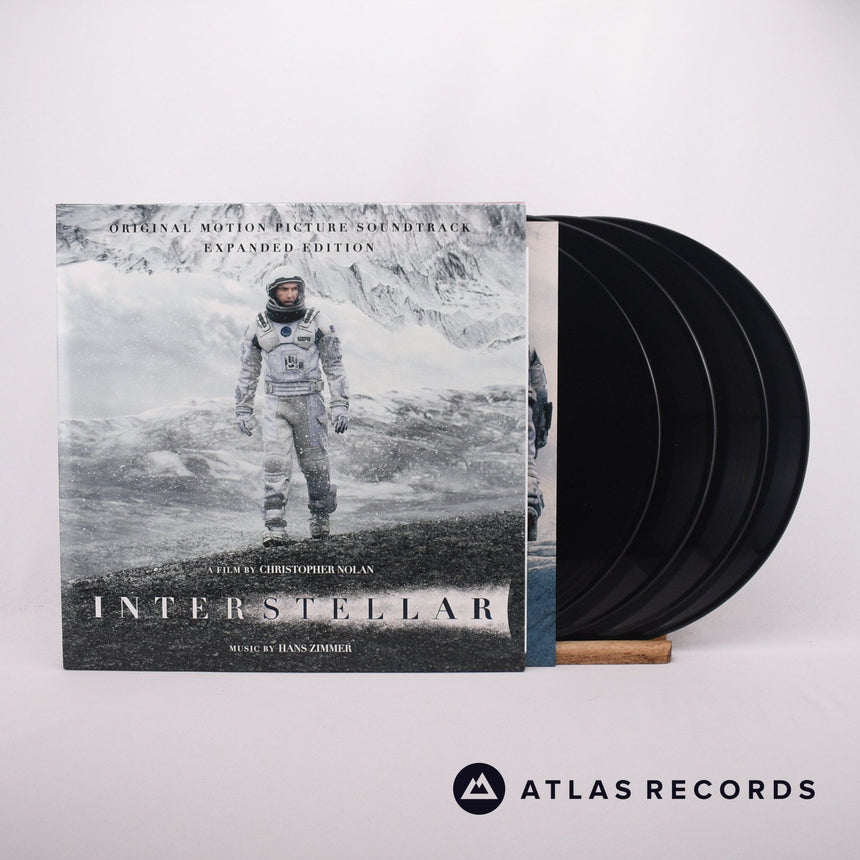 Hans Zimmer Interstellar 4 x LP Vinyl Record - Front Cover & Record