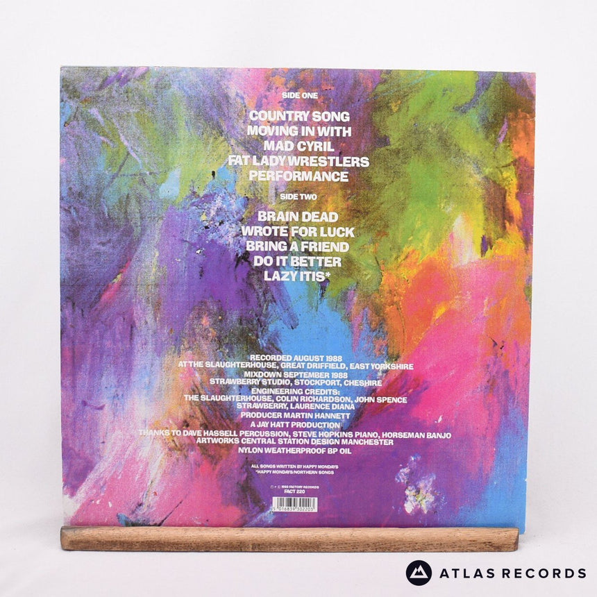 Happy Mondays - Bummed - Lyntone Townhouse LP Vinyl Record - EX/EX