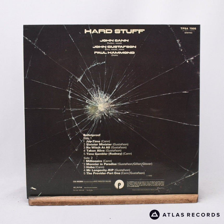 Hard Stuff - Bulletproof - Gatefold A-1U B-1U LP Vinyl Record - EX/EX