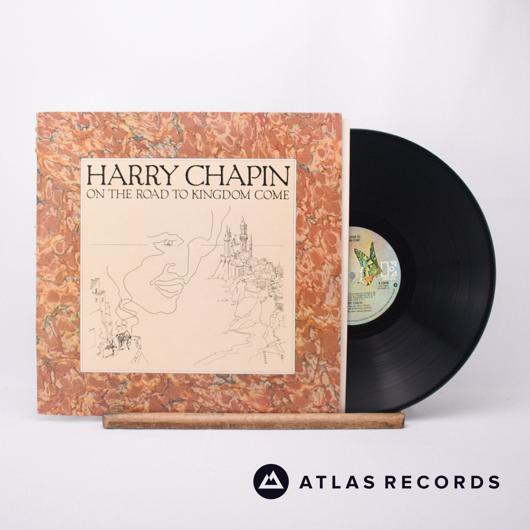 Harry Chapin On The Road To Kingdom Come LP Vinyl VG+/VG+ – Atlas