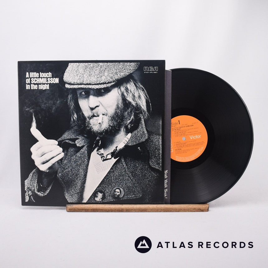 Harry Nilsson A Little Touch Of Schmilsson In The Night LP Vinyl Record - Front Cover & Record