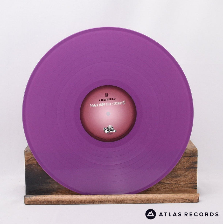 Hateful - Noize From The Streets - Purple LP Vinyl Record - NM/NM
