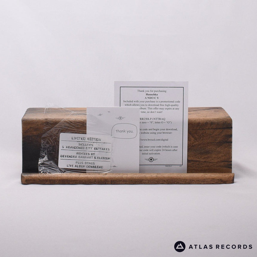 Hauschka - A NDO C Y - Insert Limited Edition LP Vinyl Record - NM/EX