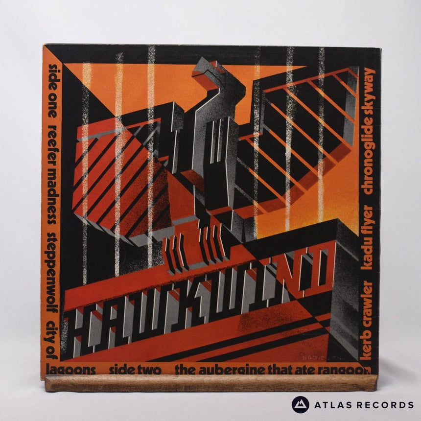 Hawkwind - Astounding Sounds, Amazing Music - A//1 B//1 LP Vinyl Record - EX/EX