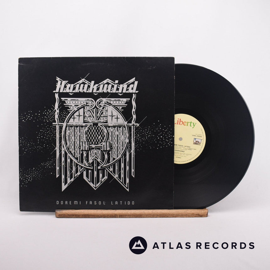 Hawkwind Doremi Fasol Latido LP Vinyl Record - Front Cover & Record