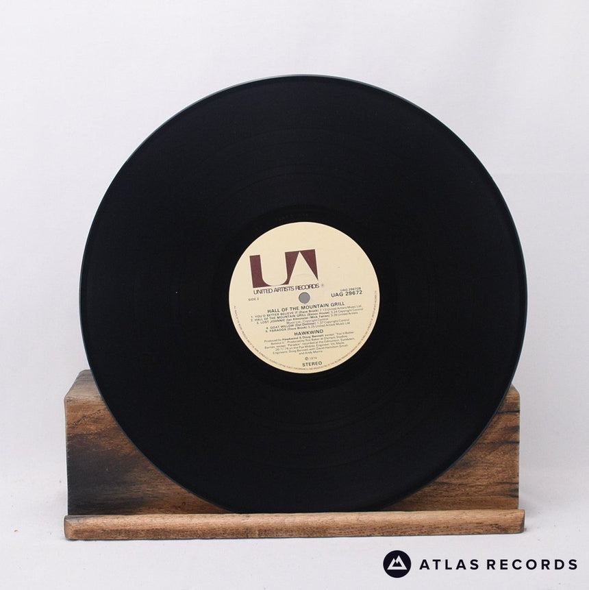 Hawkwind - Hall Of The Mountain Grill - A-2U B-2U LP Vinyl Record - EX/EX