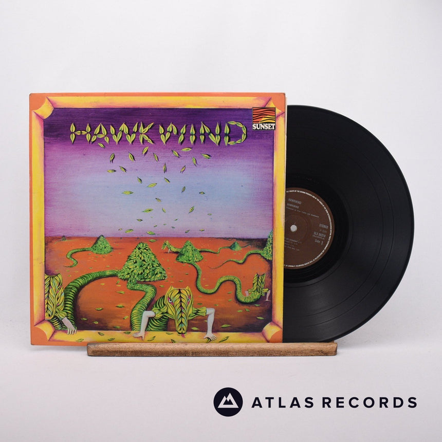 Hawkwind Hawkwind LP Vinyl Record - Front Cover & Record