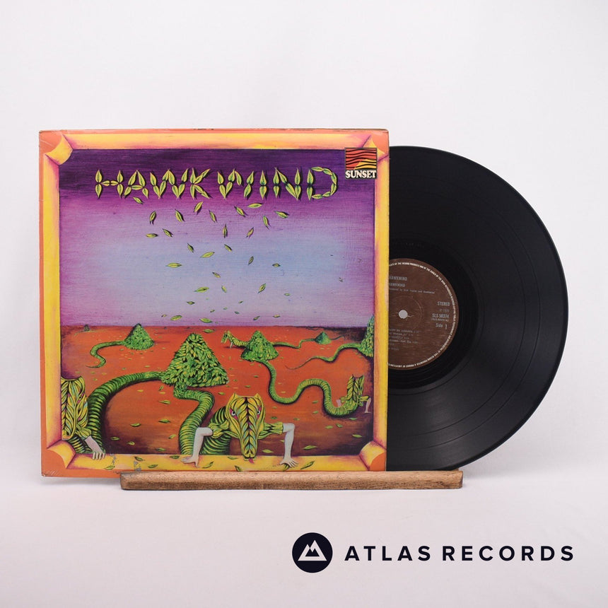 Hawkwind Hawkwind LP Vinyl Record - Front Cover & Record