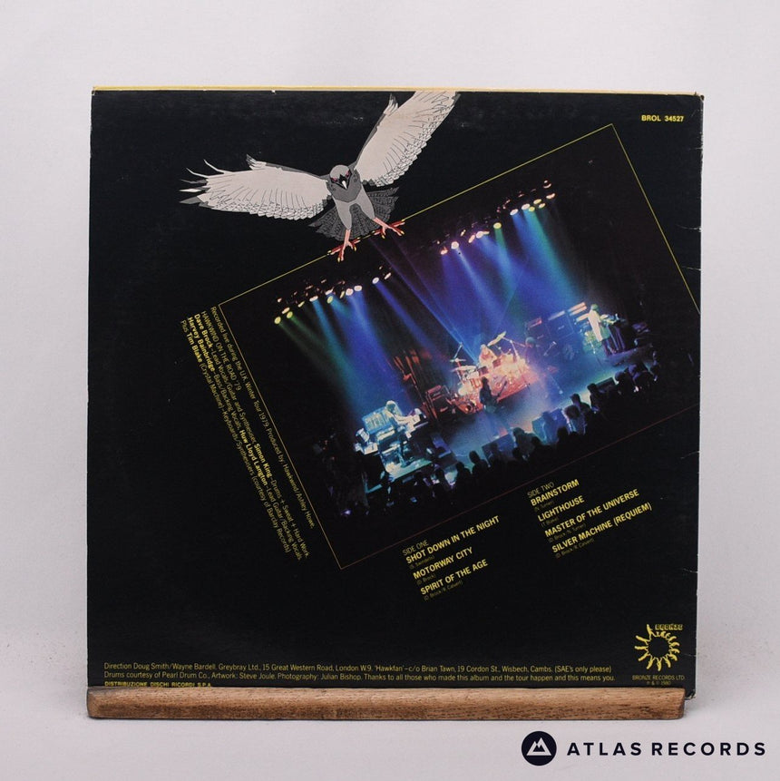 Hawkwind - Live Seventy Nine - Italy LP Vinyl Record - VG+/EX