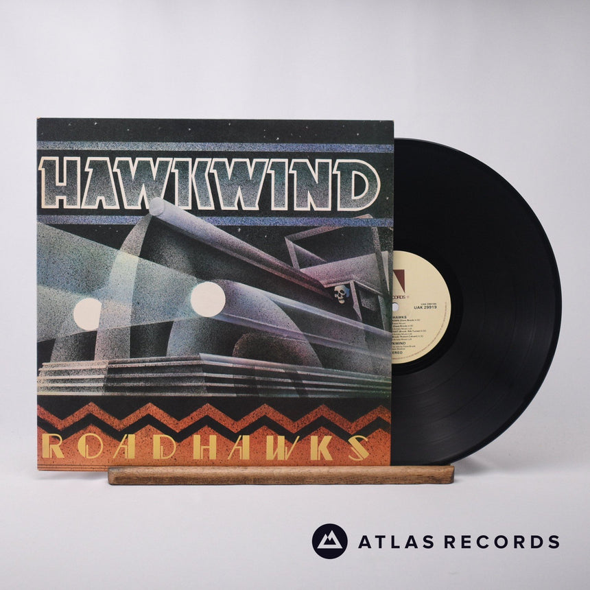 Hawkwind Roadhawks LP Vinyl Record - Front Cover & Record