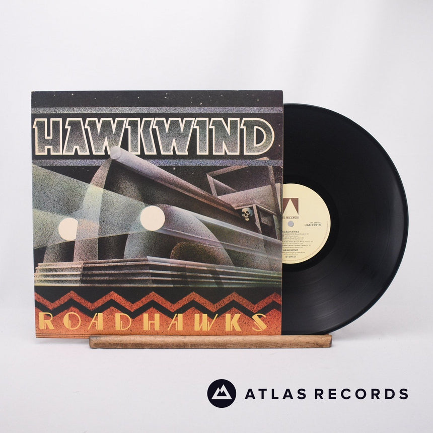 Hawkwind Roadhawks LP Vinyl Record - Front Cover & Record