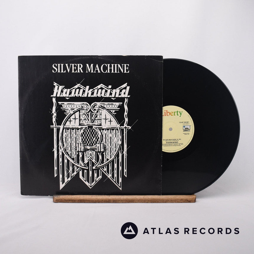 Hawkwind Silver Machine 12" Vinyl Record - Front Cover & Record