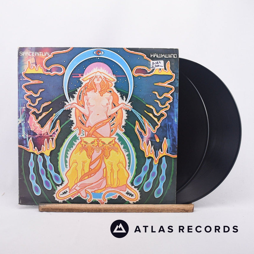Hawkwind Space Ritual 2 x LP Vinyl Record - Front Cover & Record