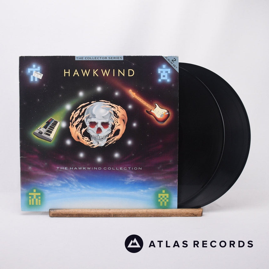 Hawkwind The Hawkwind Collection 2 x LP Vinyl Record - Front Cover & Record