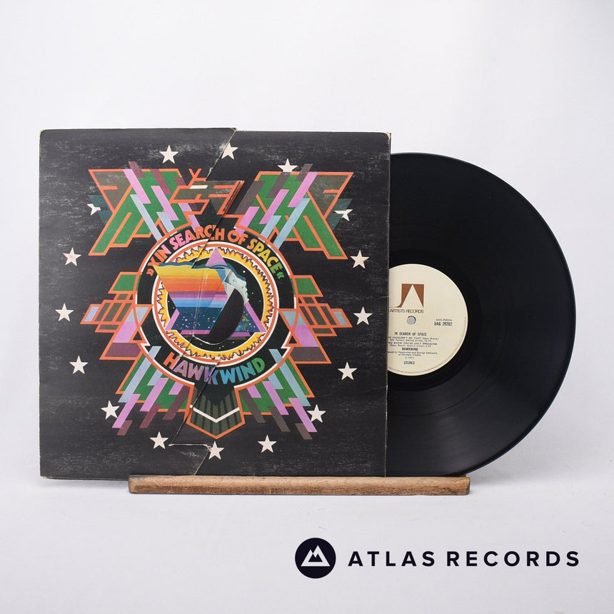 Hawkwind X In Search Of Space LP Vinyl Record - Front Cover & Record