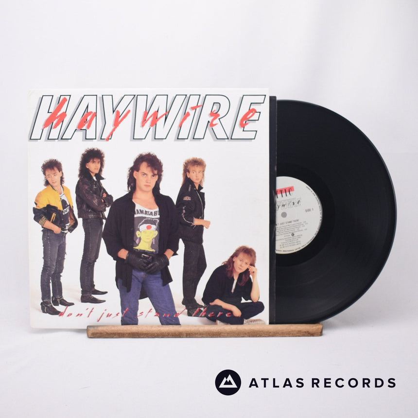 Haywire Don't Just Stand There LP Vinyl Record - Front Cover & Record