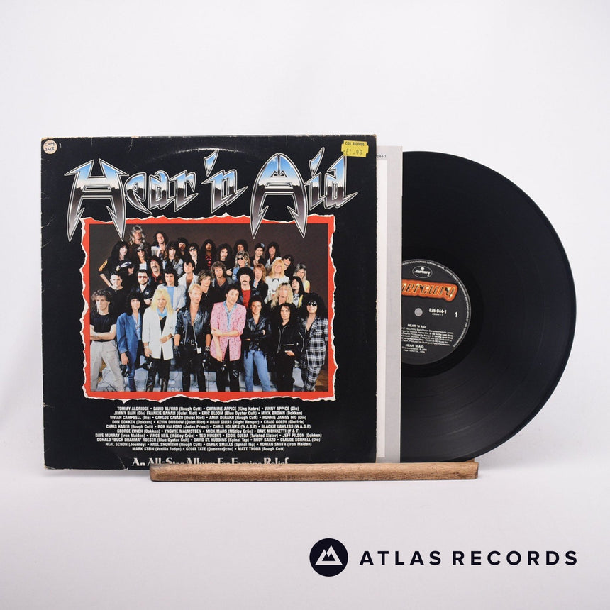 Hear'n Aid Hear 'n Aid LP Vinyl Record - Front Cover & Record