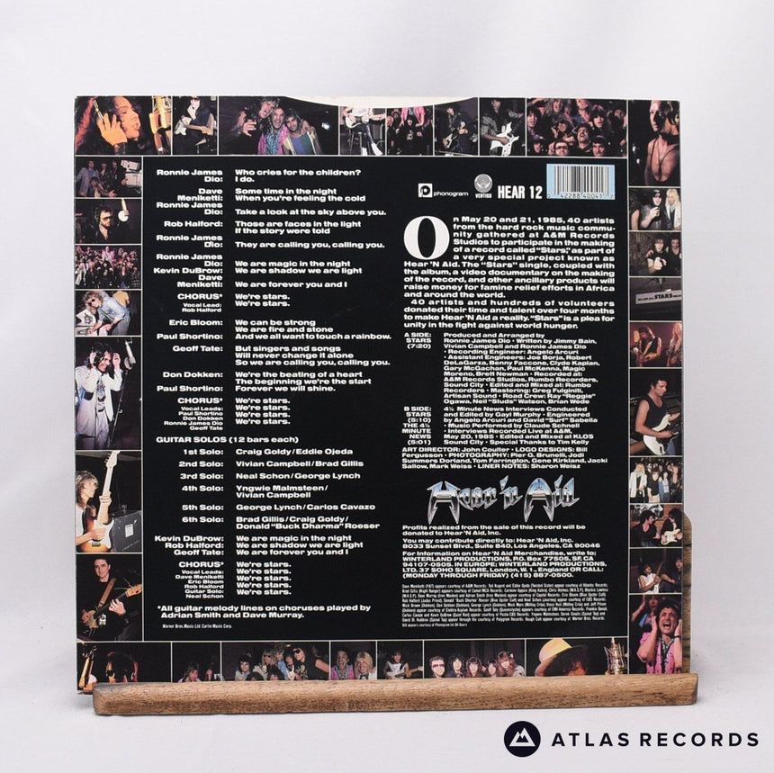 Hear'n Aid - Stars - 12" Vinyl Record - VG+/VG+