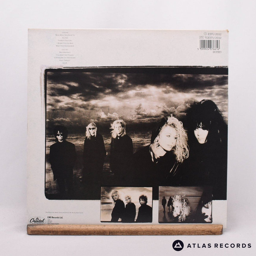 Heart - Bad Animals - LP Vinyl Record - EX/EX