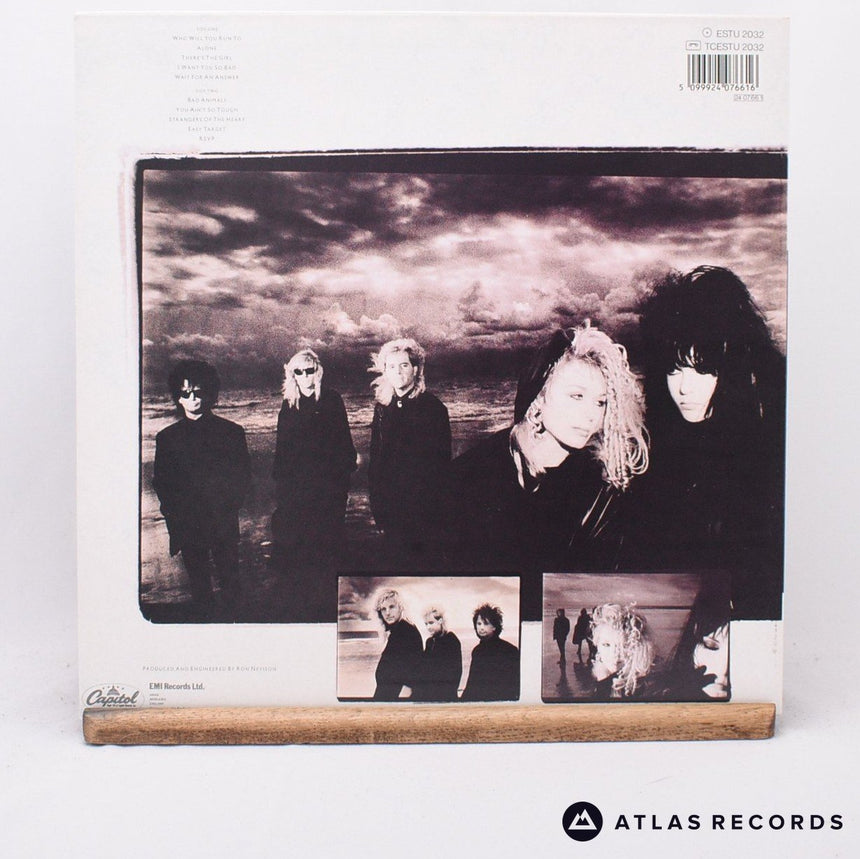 Heart - Bad Animals - LP Vinyl Record - EX/VG+