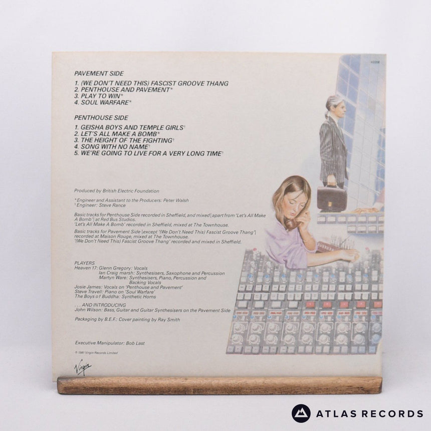 Heaven 17 - Penthouse And Pavement - Townhouse LP Vinyl Record - EX/EX