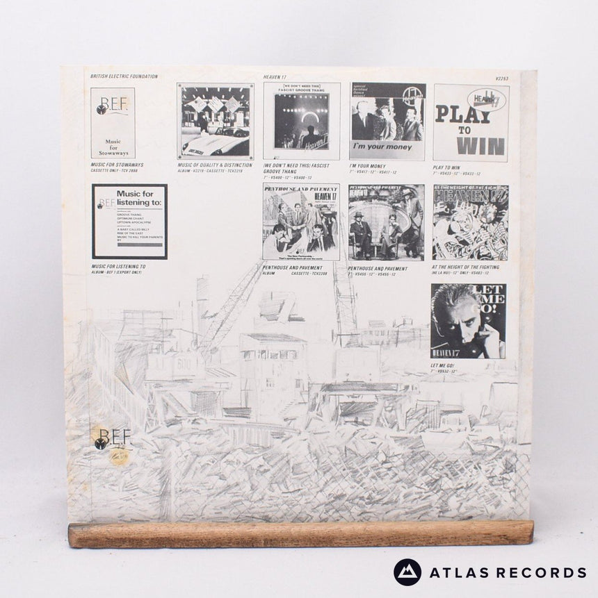 Heaven 17 - The Luxury Gap - Bilbo LP Vinyl Record - EX/EX