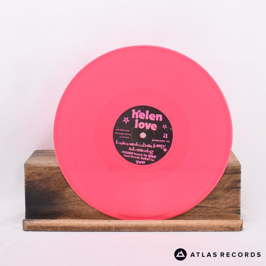Helen Love - Summer Pop Punk Pop - Hot Pink 10" Vinyl Record - EX/EX