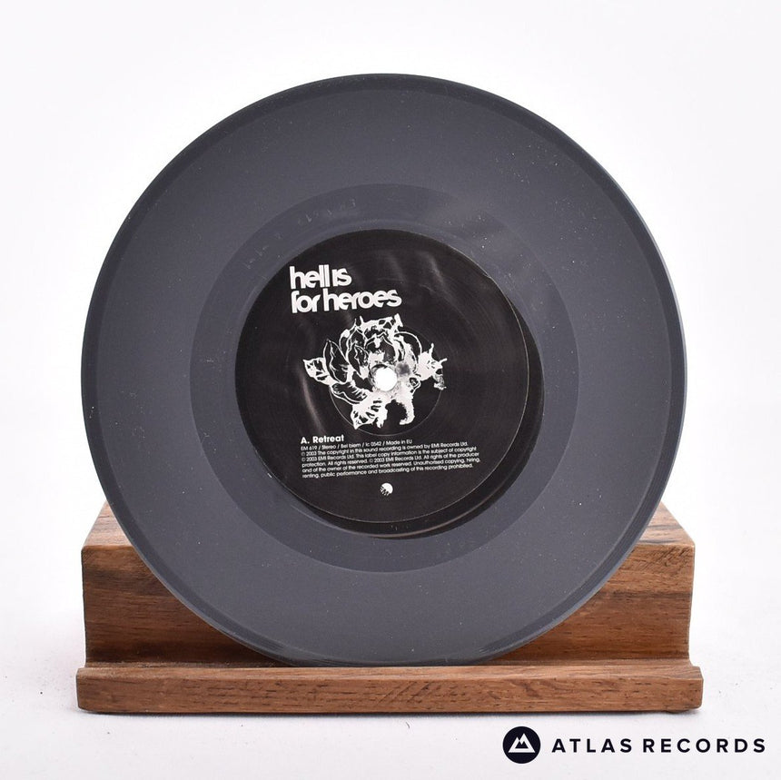Hell Is For Heroes - Retreat - Grey Limited Edition 7" Vinyl Record - NM/NM