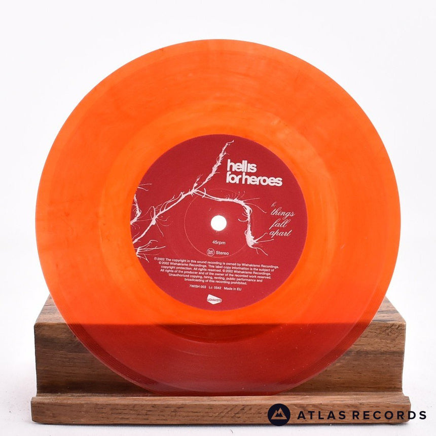 Hell Is For Heroes - You Drove Me To It - Red 7" Vinyl Record - NM/NM