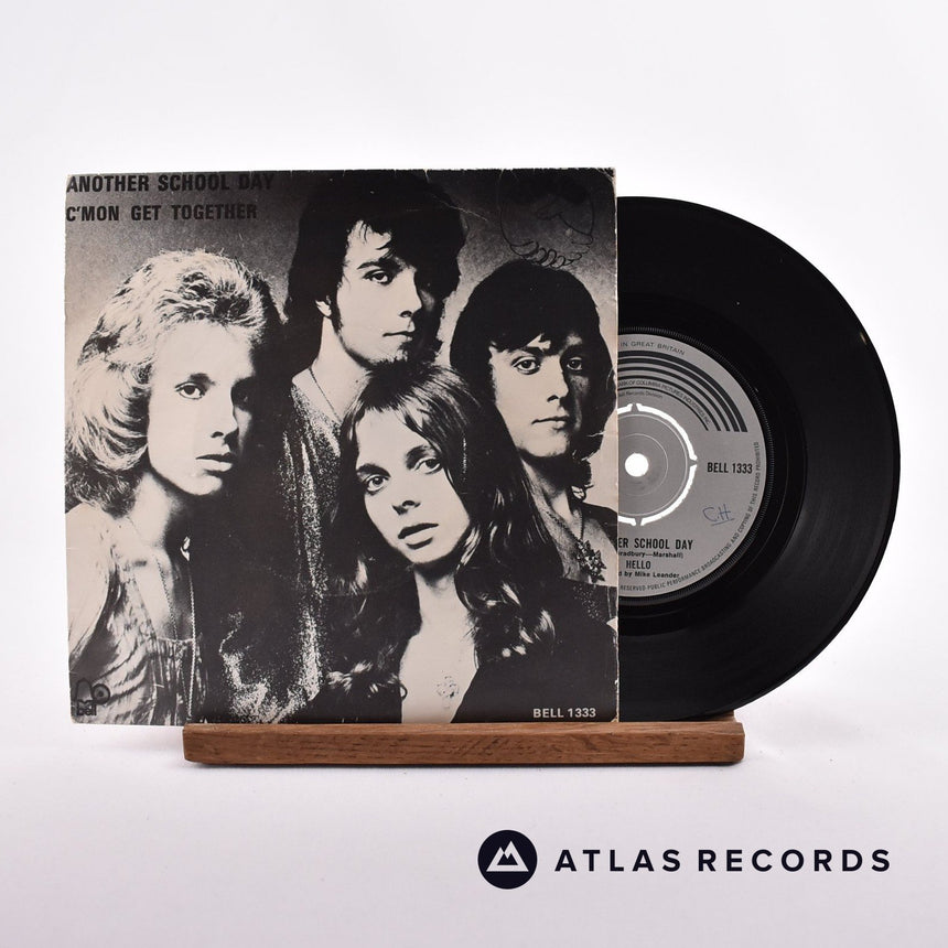 Hello Another School Day 7" Vinyl Record - Front Cover & Record