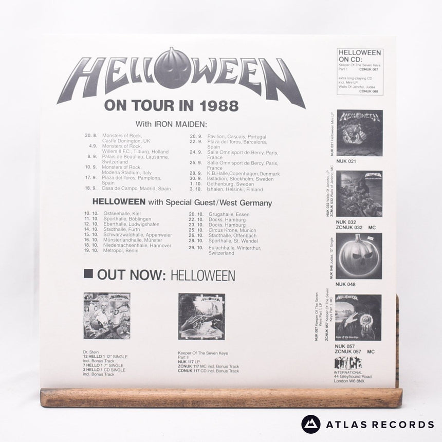 Helloween - Keeper Of The Seven Keys Part II - A1 B1 LP Vinyl Record - EX/EX