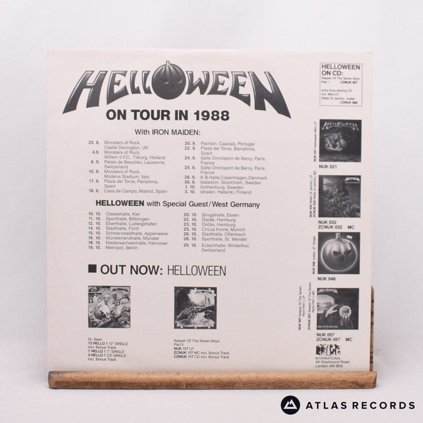 Helloween - Keeper Of The Seven Keys (Part II) - 1-A 1-B LP Vinyl Record - EX/EX