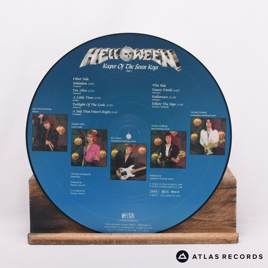 Helloween - Keeper Of The Seven Keys (Part I) - 7-A 7-B LP Vinyl Record - EX/EX