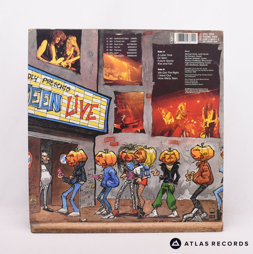 Helloween - Live In The UK - LP Vinyl Record - VG+/VG+