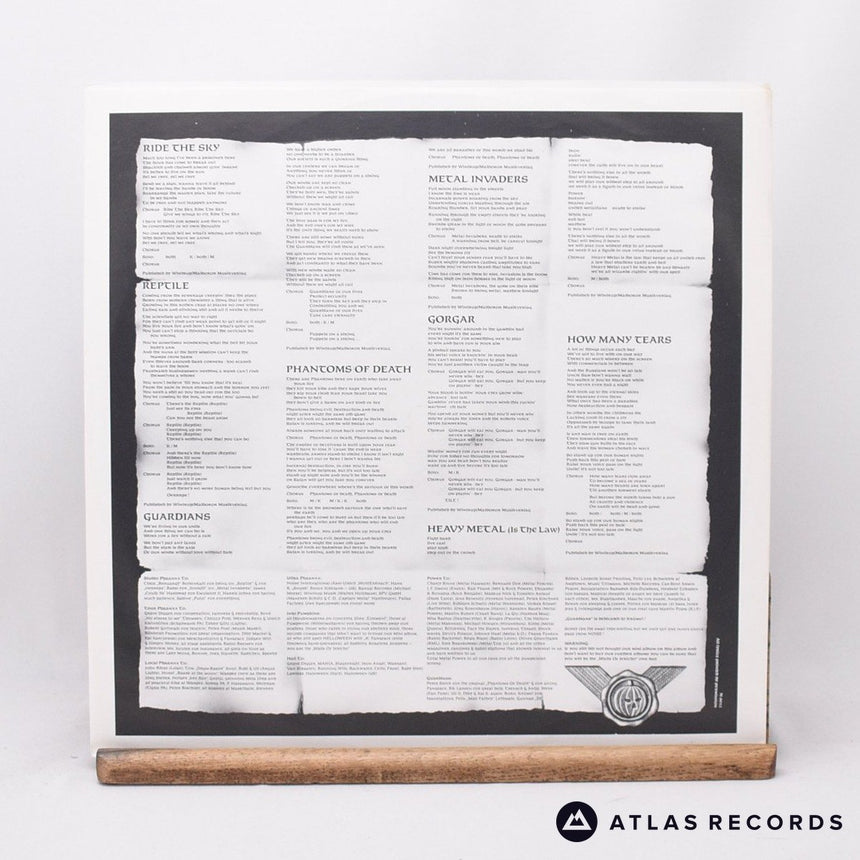 Helloween - Walls Of Jericho - First Press Germany -A -B LP Vinyl Record - EX/EX