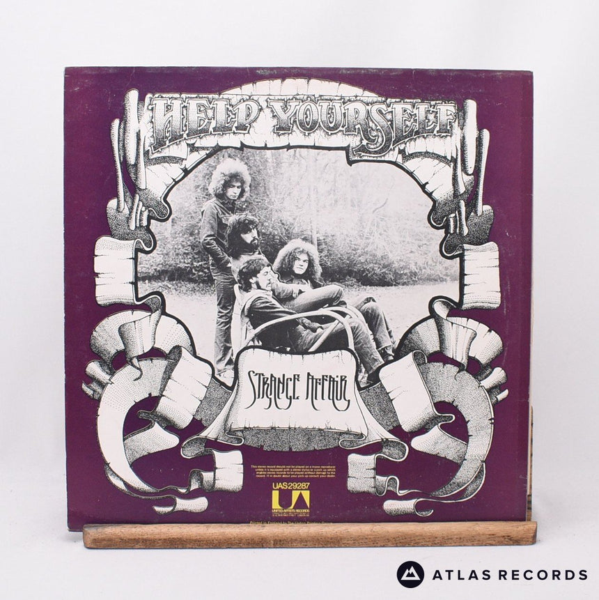 Help Yourself - Strange Affair - A-1 B-1 LP Vinyl Record - VG+/EX