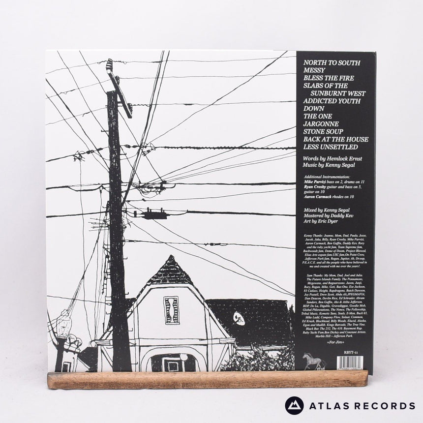 Hemlock Ernst - Back At The House - Us 1/A 2/A LP Vinyl Record - NM/EX