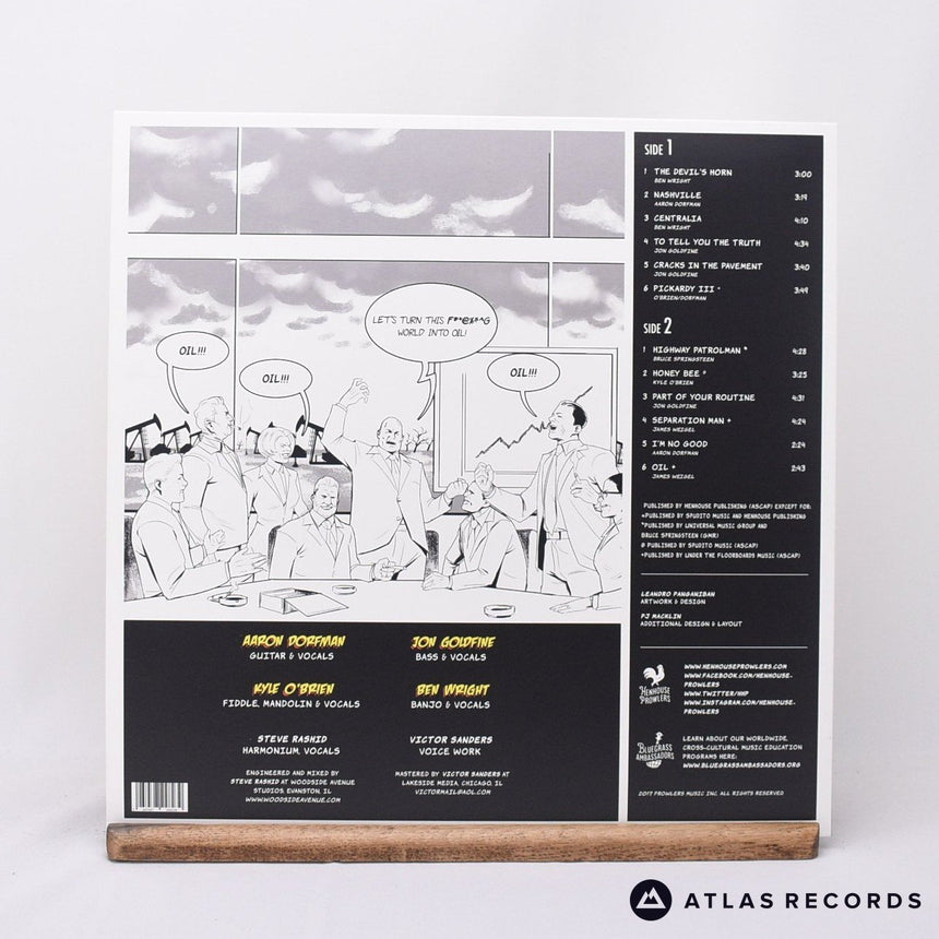 Henhouse Prowlers - Separation Man - Yellow Signed -A -B LP Vinyl Record - NM/NM