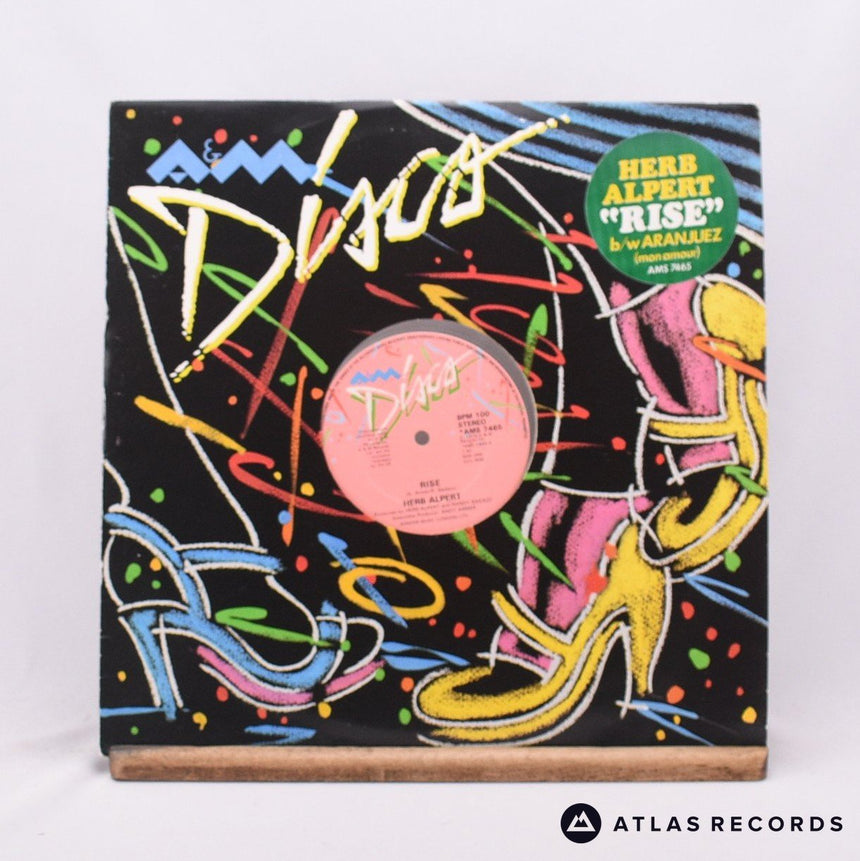 Herb Alpert Rise 12" Vinyl Record - Front Cover & Record