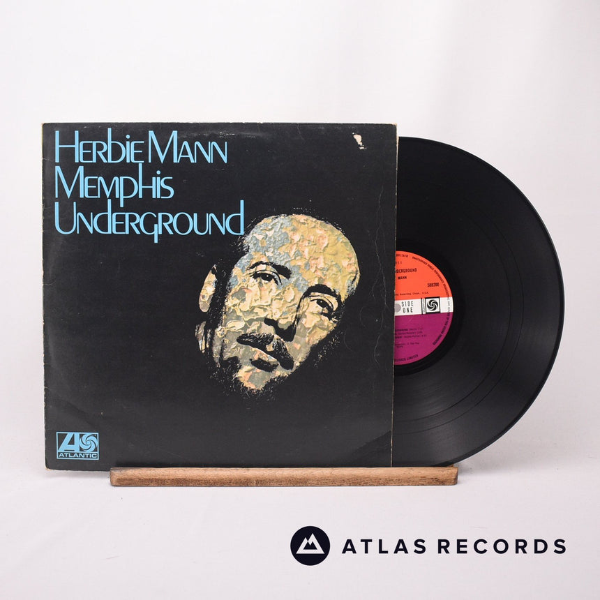 Herbie Mann Memphis Underground LP Vinyl Record - Front Cover & Record