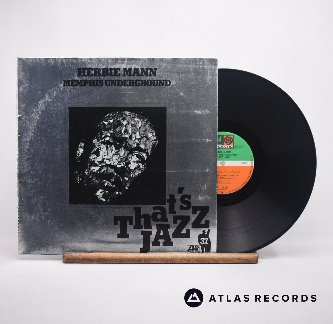 Herbie Mann Memphis Underground LP Vinyl Record - Front Cover & Record