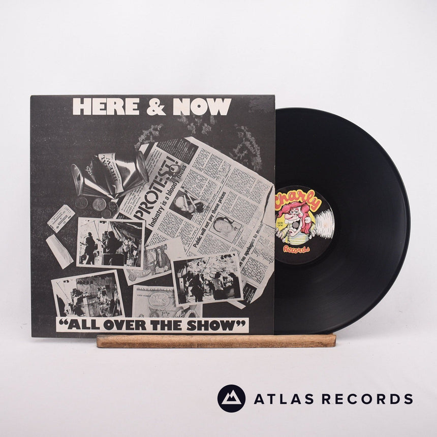 Here & Now All Over The Show LP Vinyl Record - Front Cover & Record