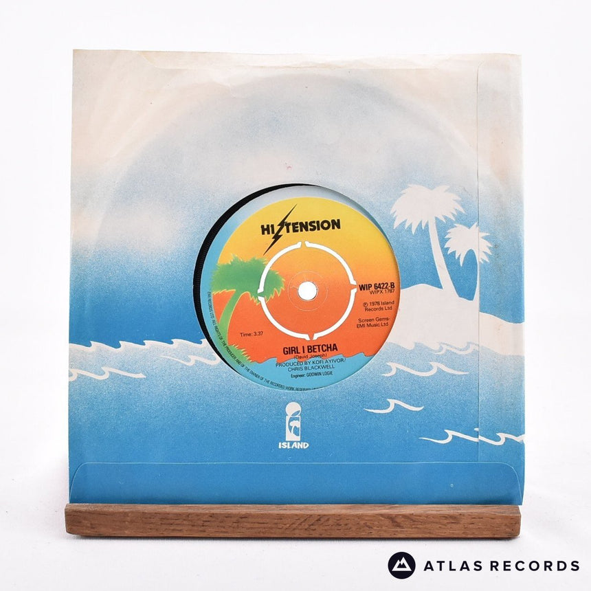 Hi-Tension - Hi-Tension - 7" Vinyl Record - VG+/VG+