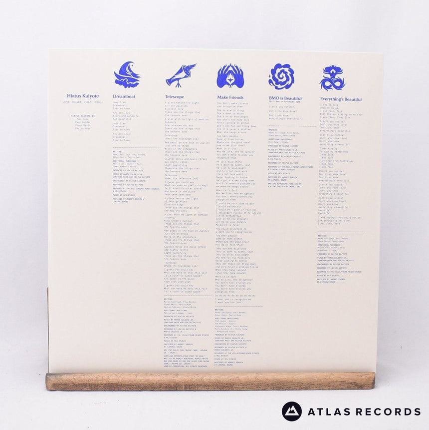 Hiatus Kaiyote - Love Heart Cheat Code - Blue -A -B LP Vinyl Record - EX/NM