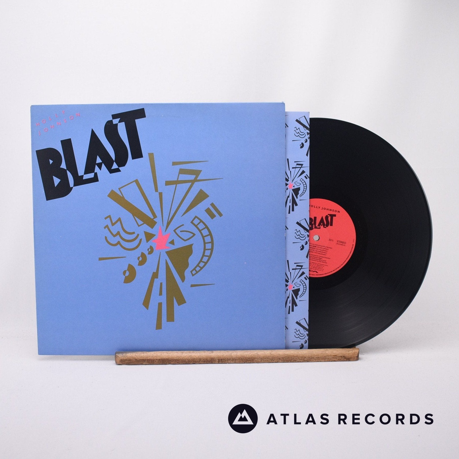 Holly Johnson Blast LP Vinyl Record EX/EX – Atlas Records